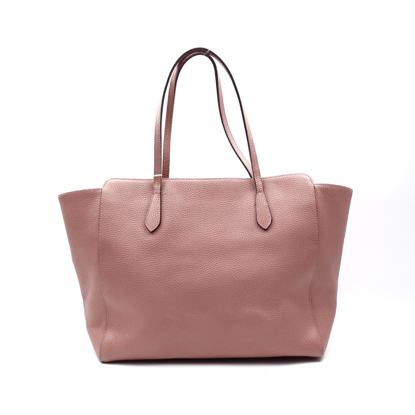 Pre-owned Gucci Swing Pink Calfskin Tote Bag