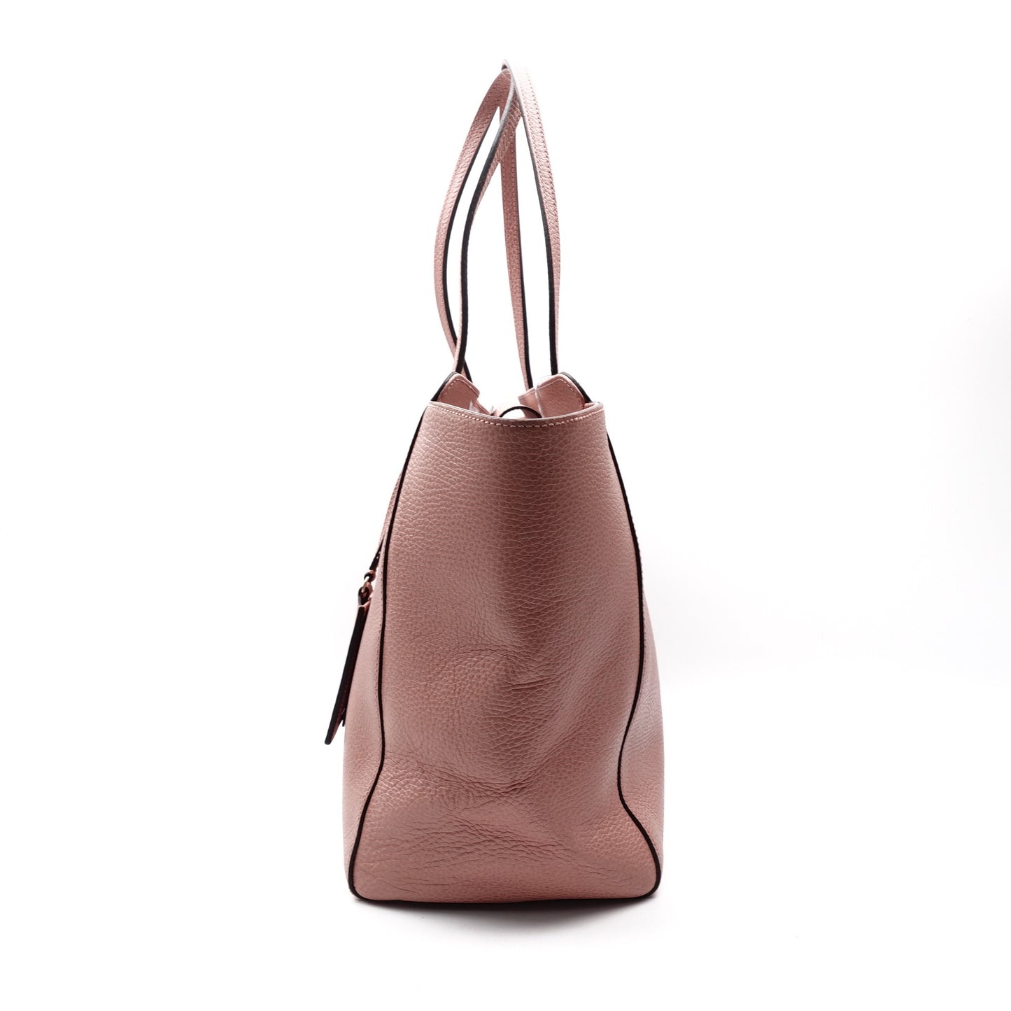 Pre-owned Gucci Swing Pink Calfskin Tote Bag