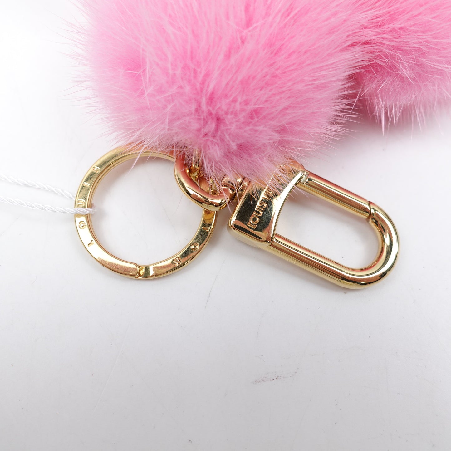 Pre-Owned Louis Vuitton Pink Flour Bag Charm