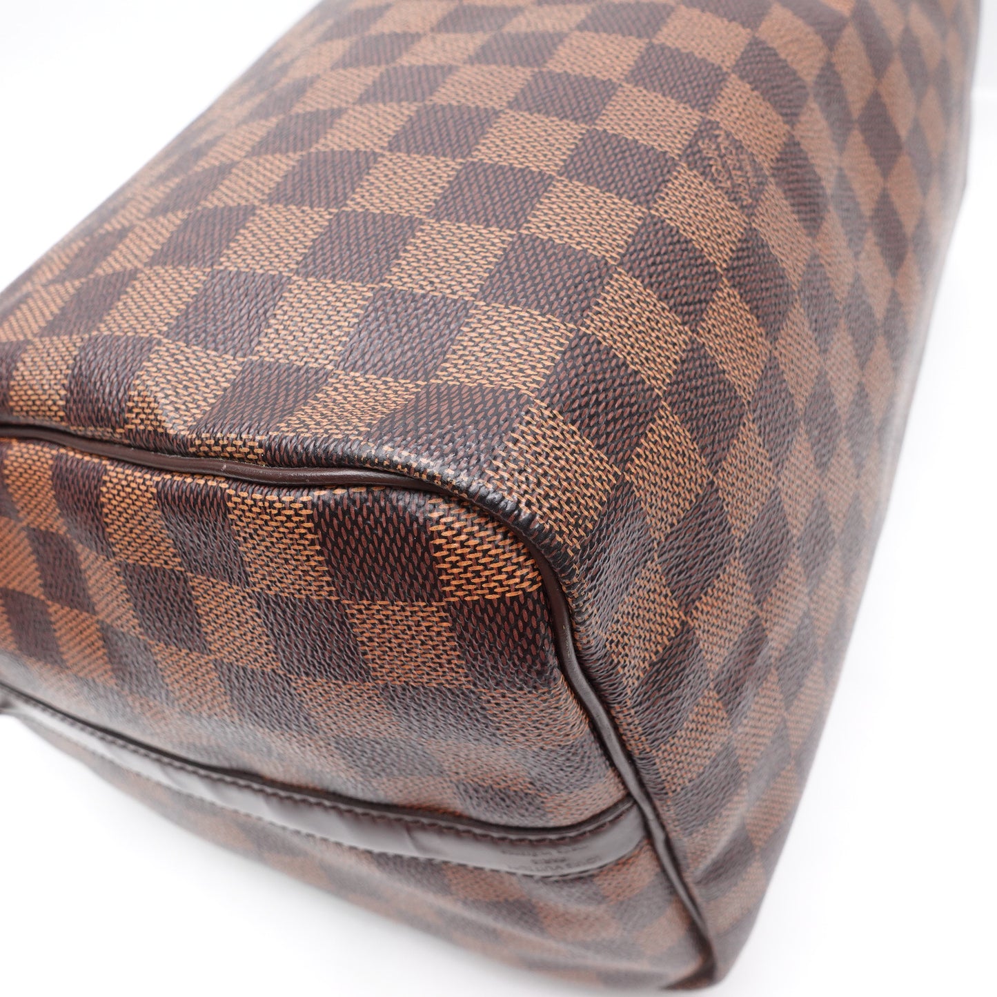 Pre-owned Louis Vuitton Speedy Bandoulière 30 Damier Ebene Coated Canvas Shoulder Bag