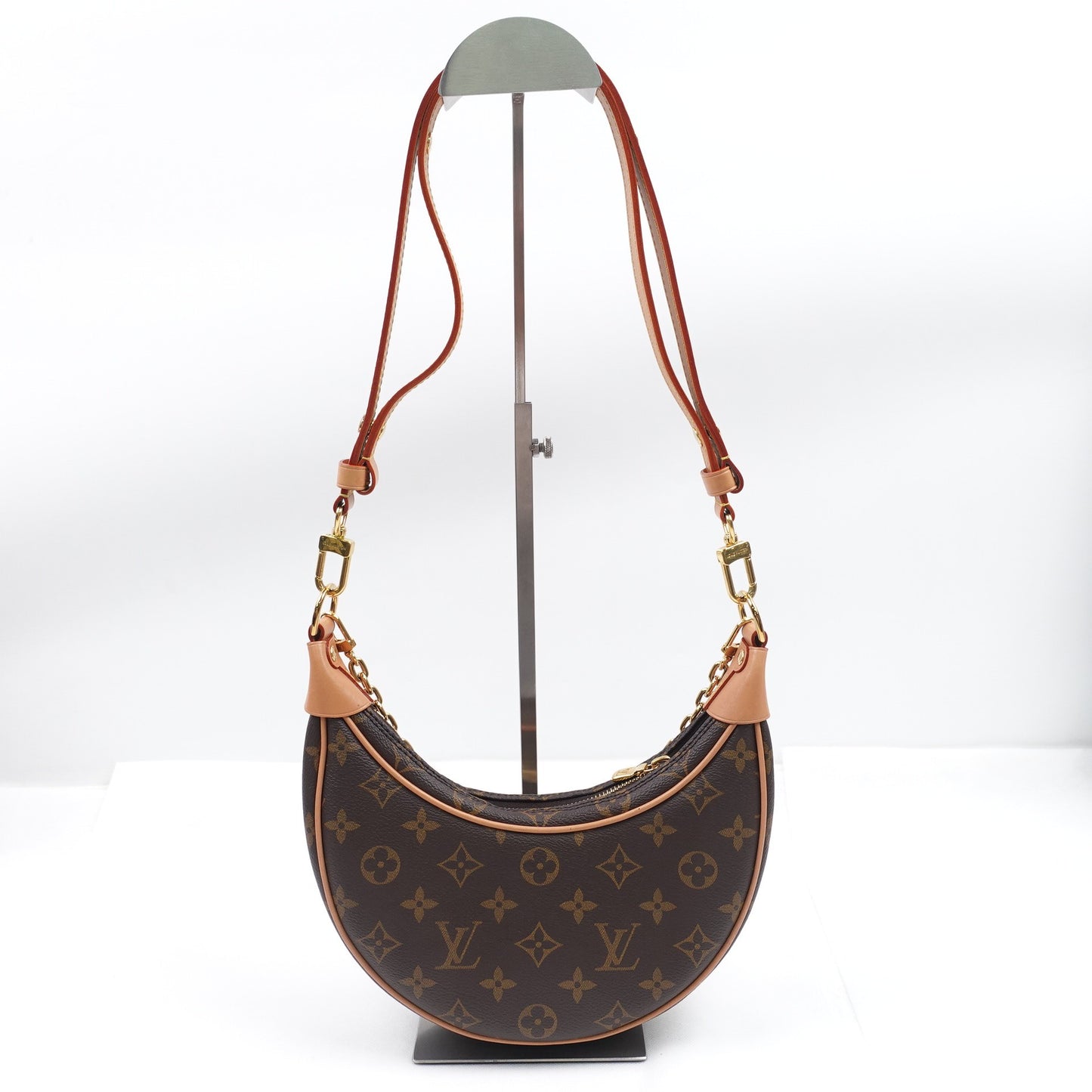 Pre-owned Louis Vuitton Loop Monogram Coated Canvas Shoulder Bag