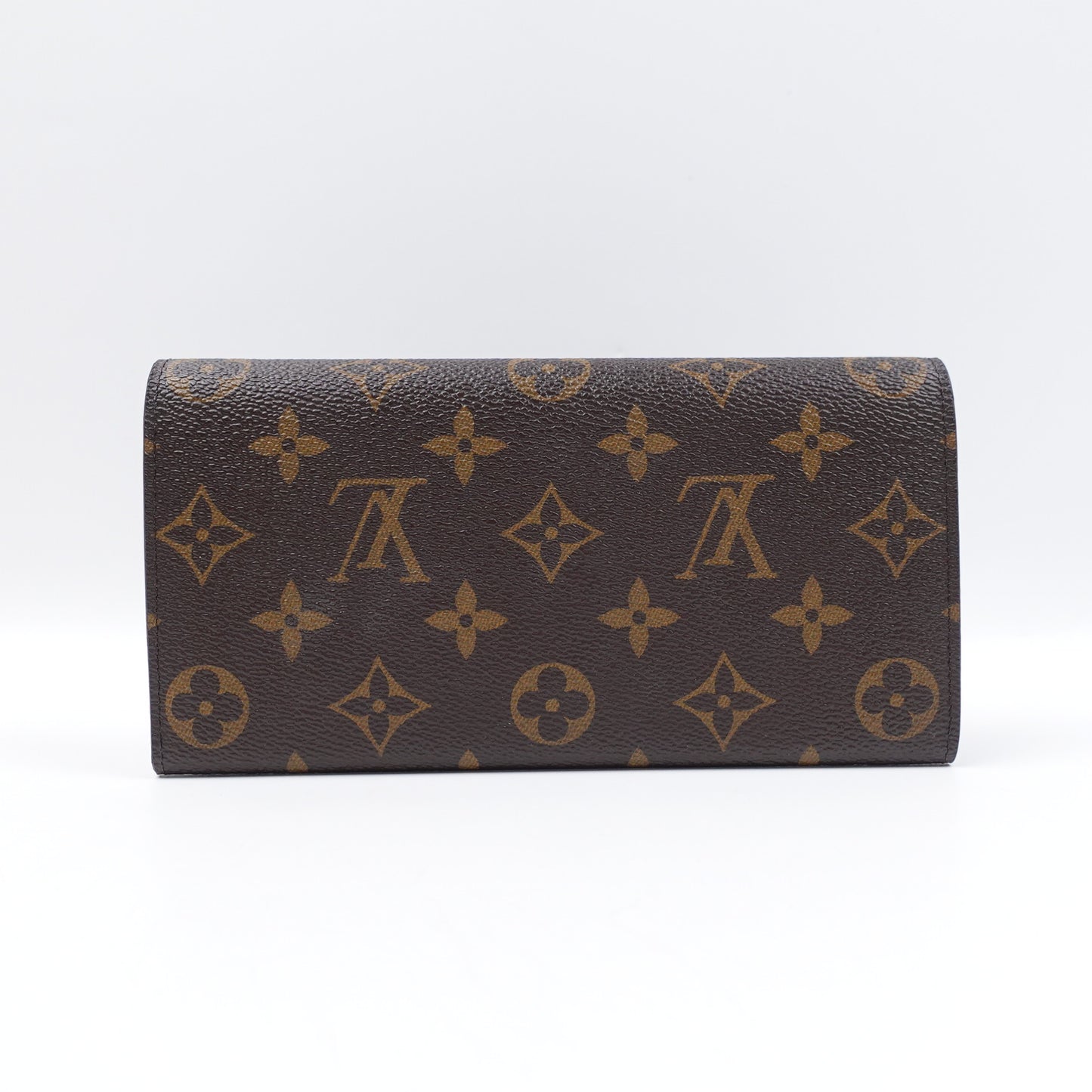Pre-owned Louis Vuitton Emilie Monogram Coated Canvas Wallet