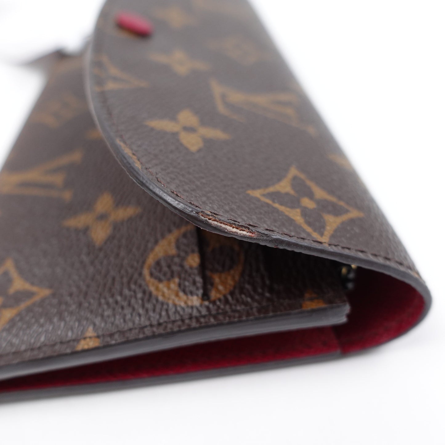 Pre-owned Louis Vuitton Emilie Monogram Coated Canvas Wallet