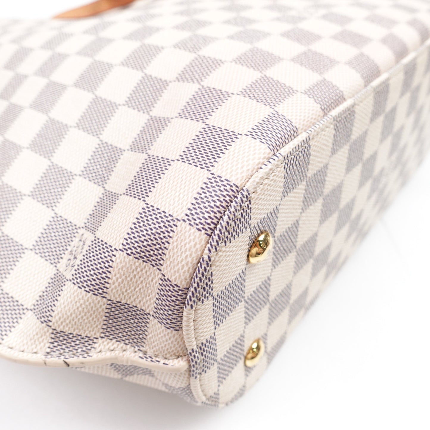 Pre-owned Louis Vuitton Girolata Damier Azur Coated Canvas Tote Bag