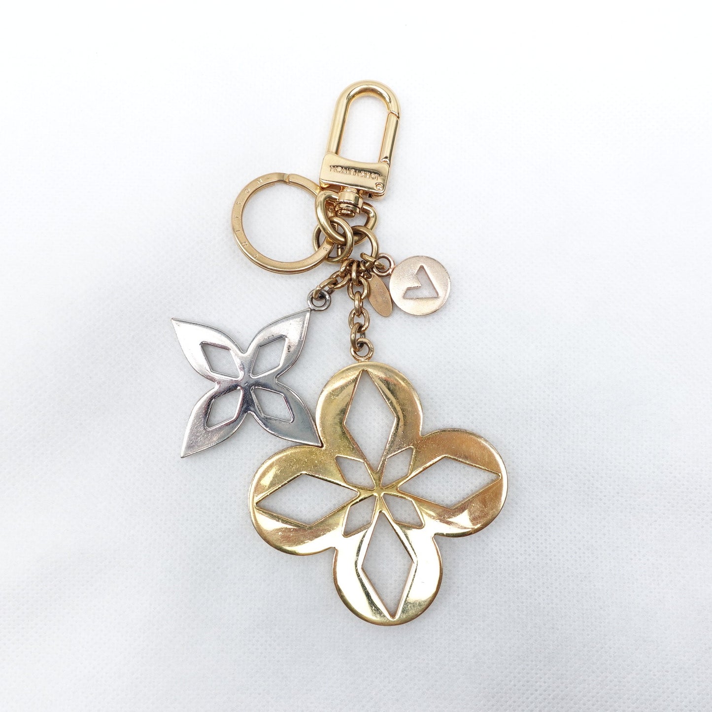 Pre-owned Louis Vuitton Gold Metal Bag Charm