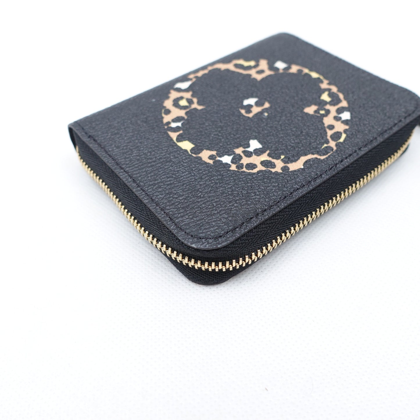 Pre-owned Louis Vuitton Portefeuille Secret Black&Brown Coated Canvas Wallet T10314487