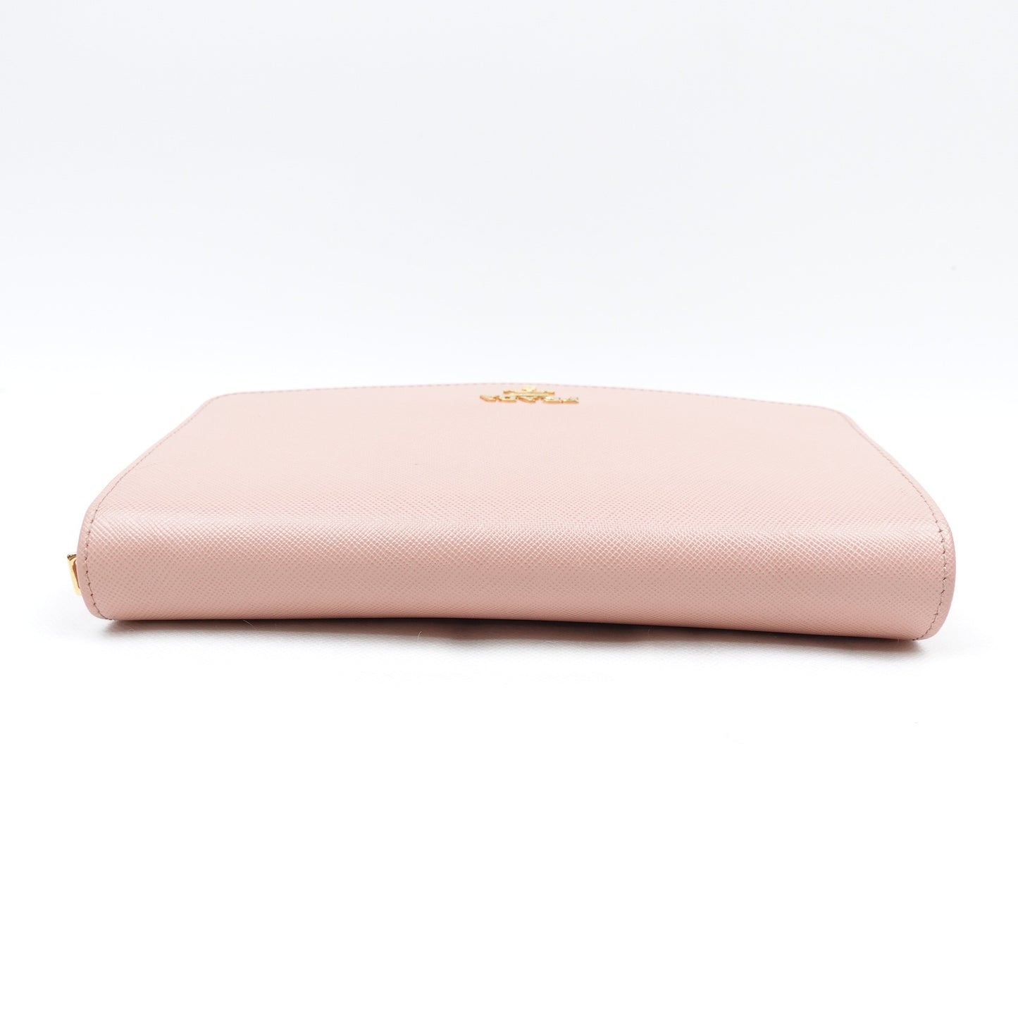 Pre-owned Prada Safiano WOC Pink Calfskin Shoulder Bag