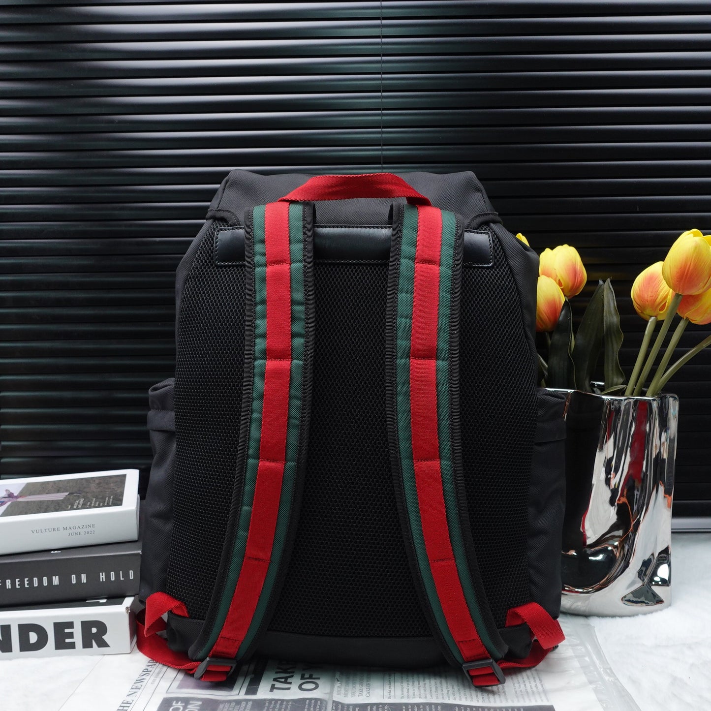 Pre-owned Prada Black Nylon Backpack