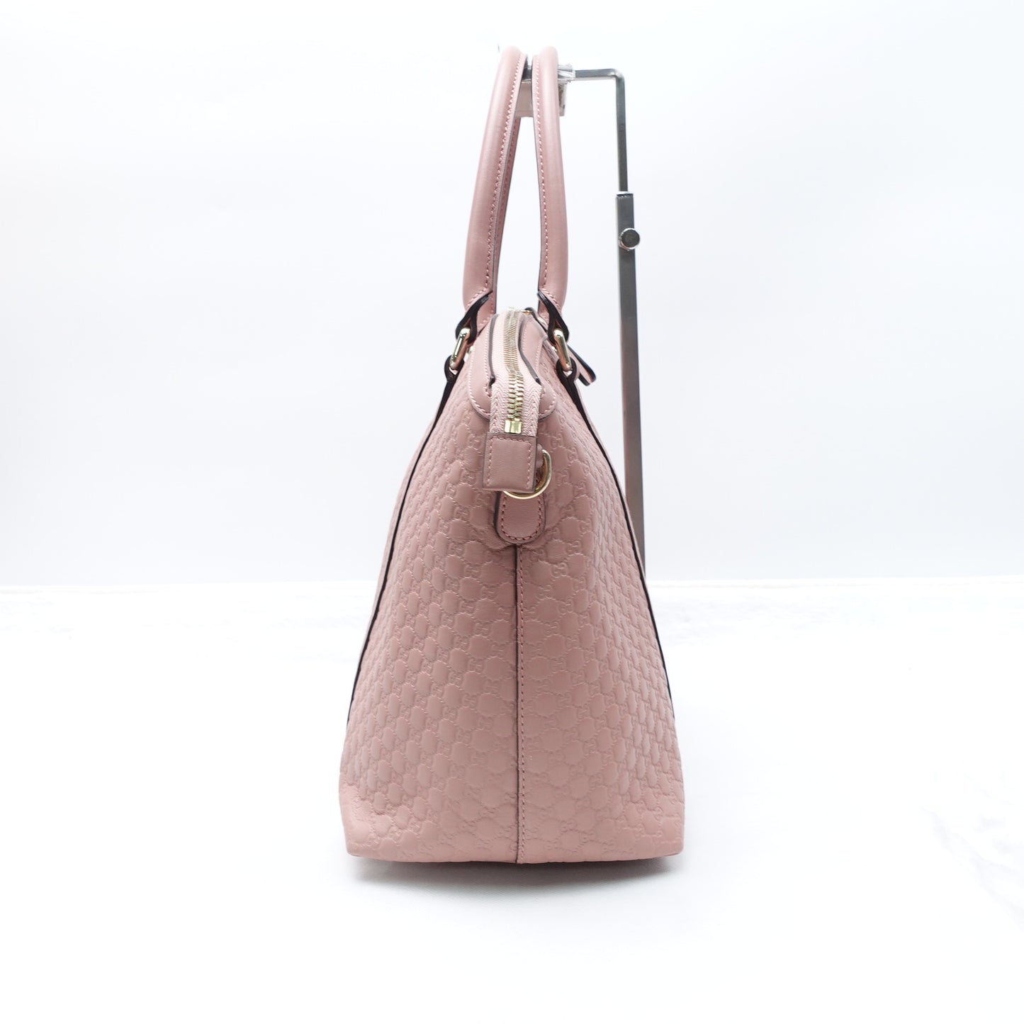 Pre-owned Gucci GG Pink Calfskin Shoulder Bag
