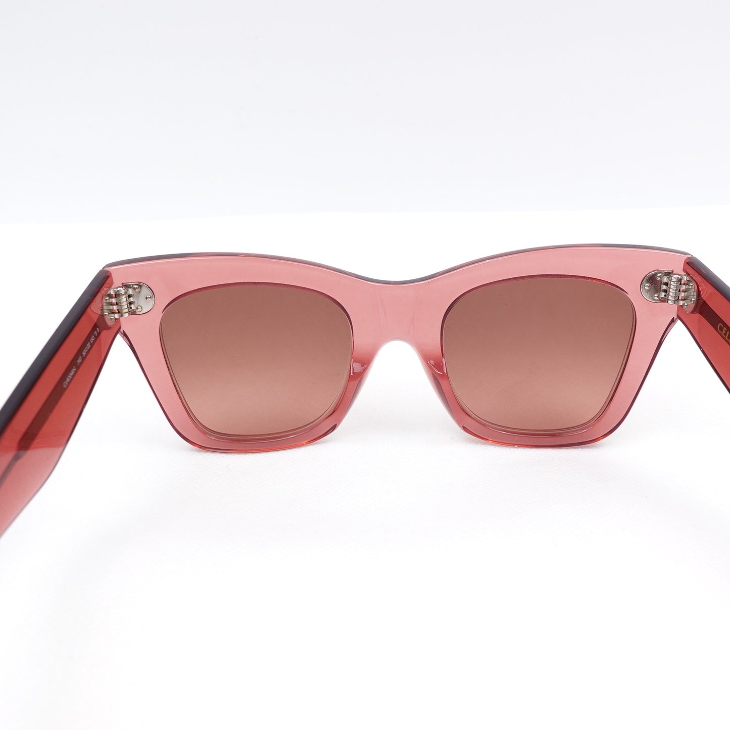 Pre-owned Celine Red Resin Sunglasses