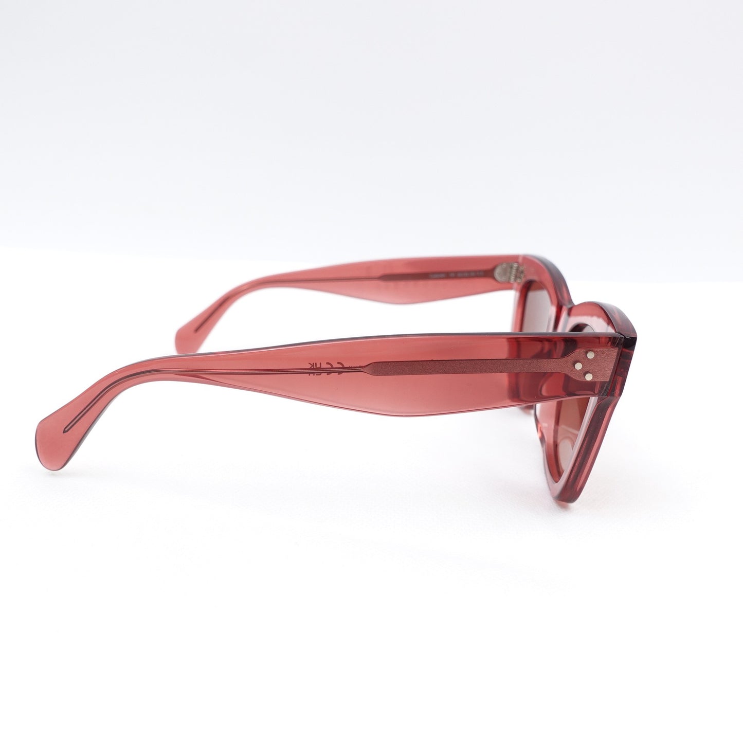 Pre-owned Celine Red Resin Sunglasses