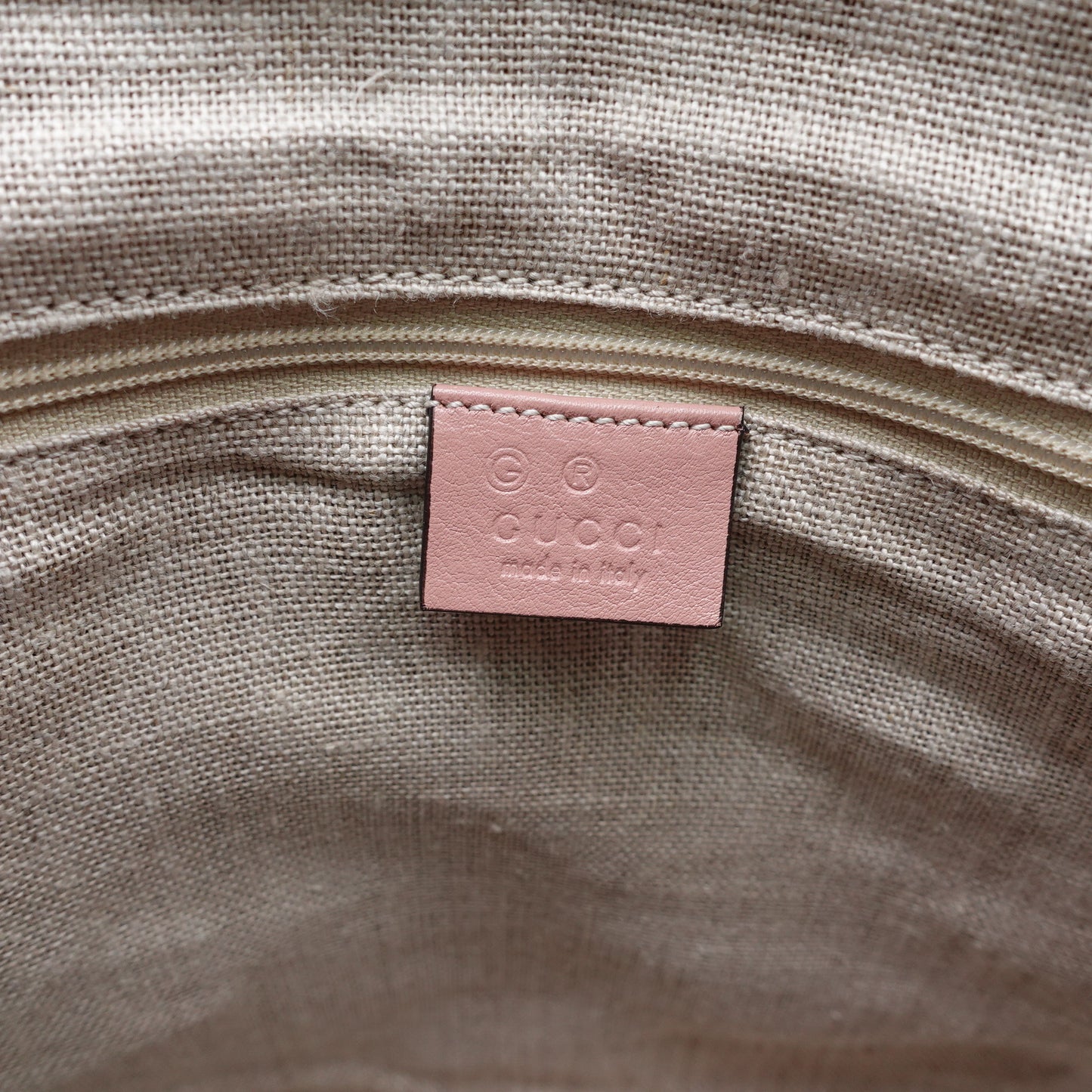 Pre-owned Gucci GG Pink Calfskin Shoulder Bag