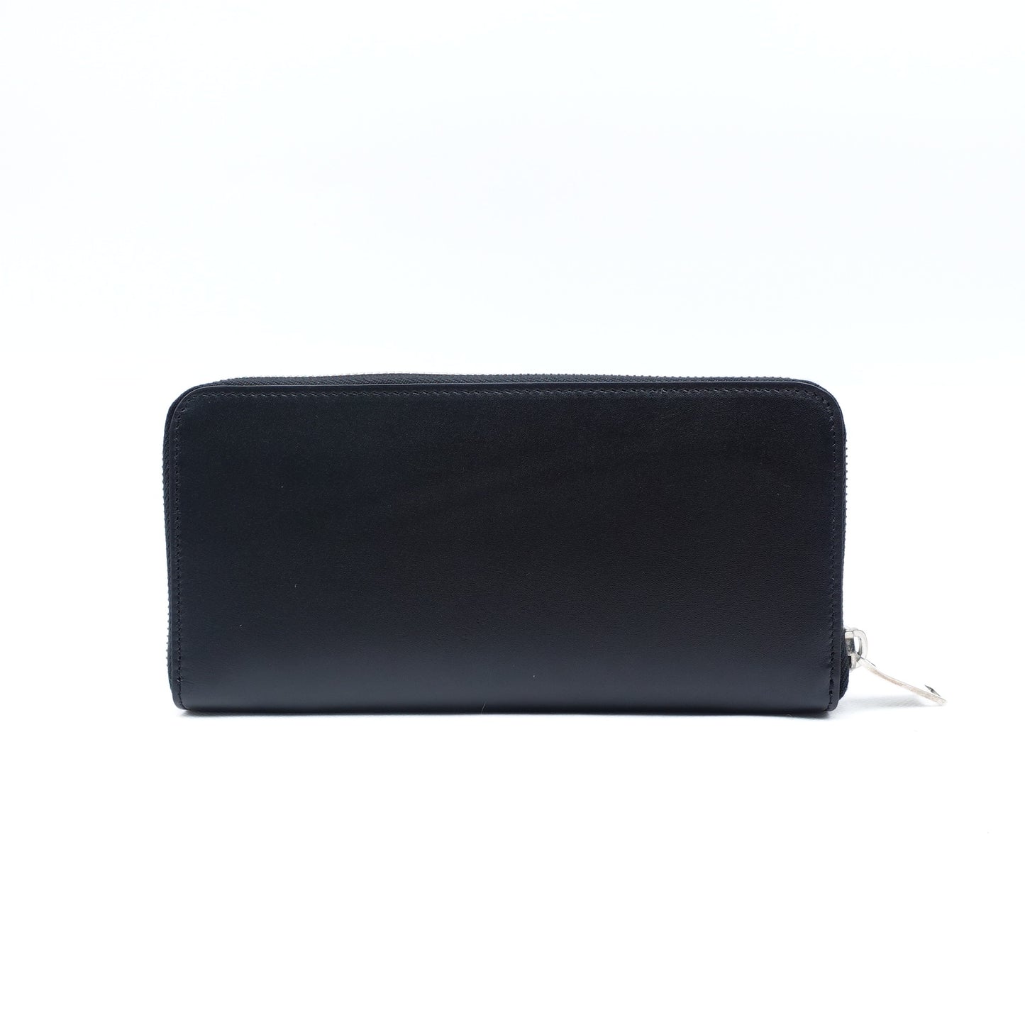 Pre-owned Saint Laurent Monogram Black Calfskin Wallet