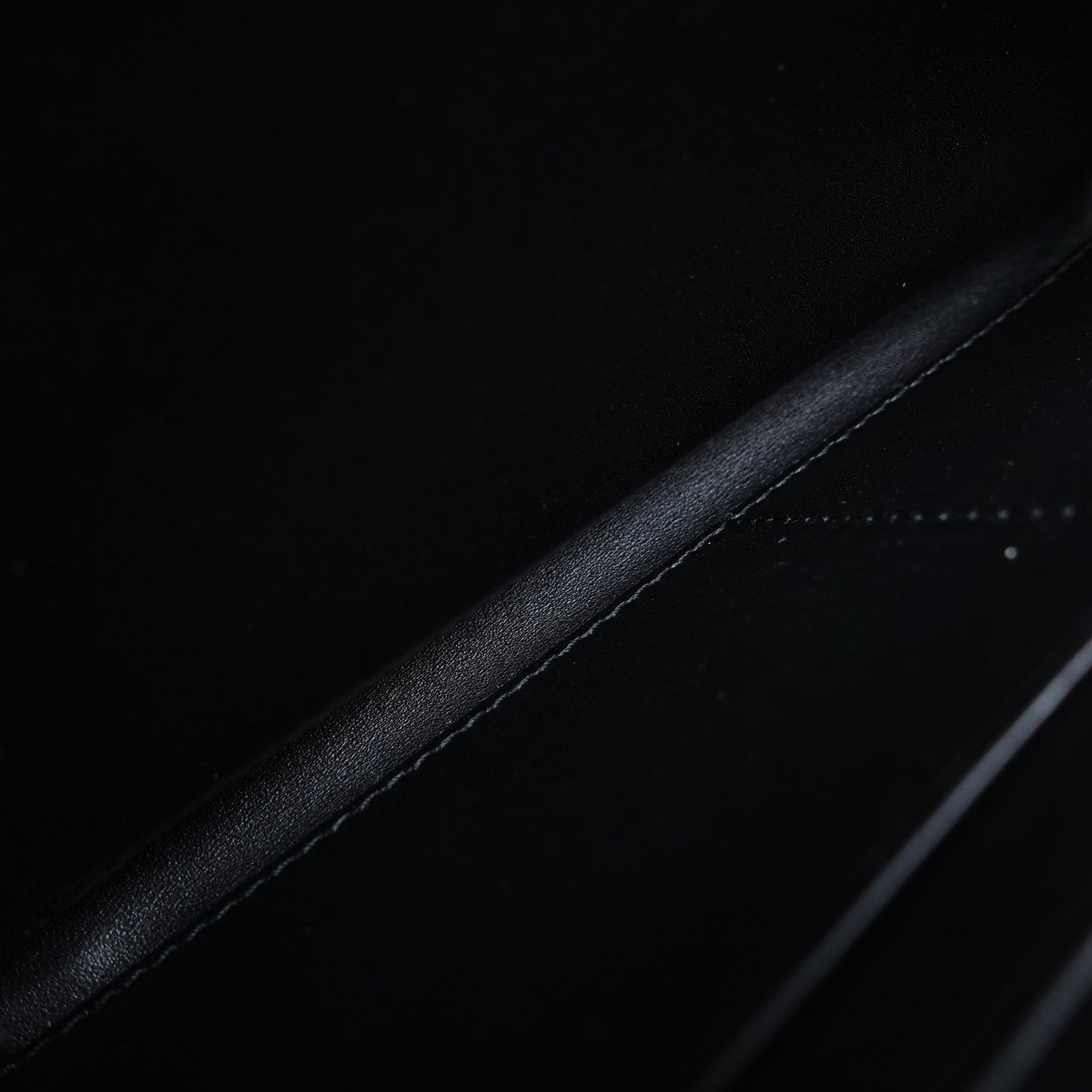 Pre-owned Saint Laurent Monogram Black Calfskin Wallet