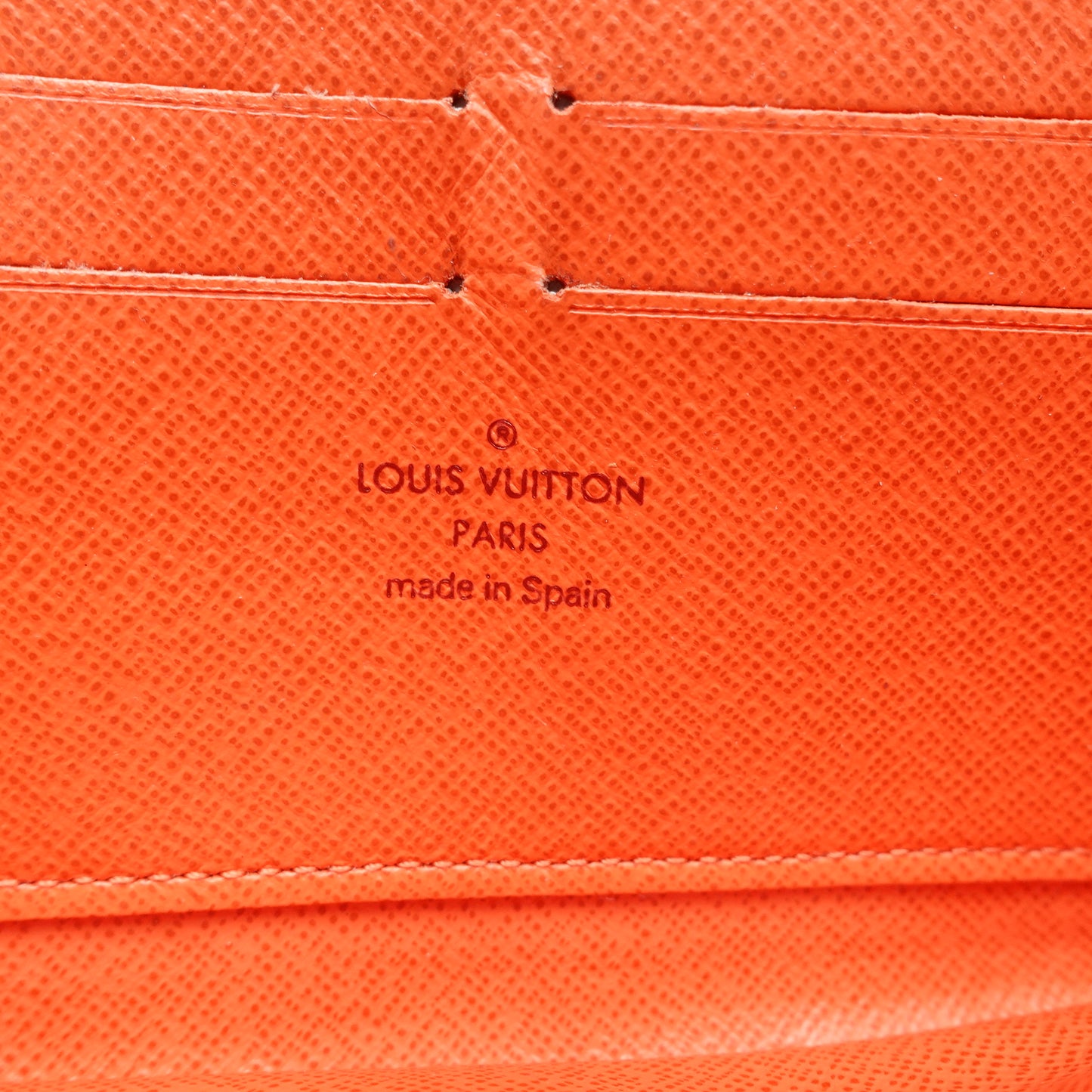 Pre-owned Louis Vuitton Zippy White Multicolor Coated Canvas Wallet