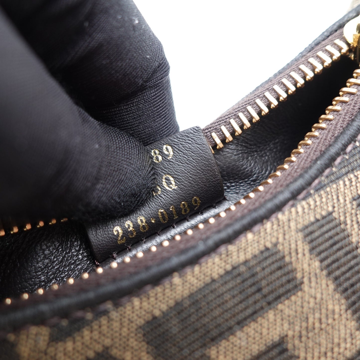 Pre-owned Fendi Graphy Mini Monogram Canvas Handbag
