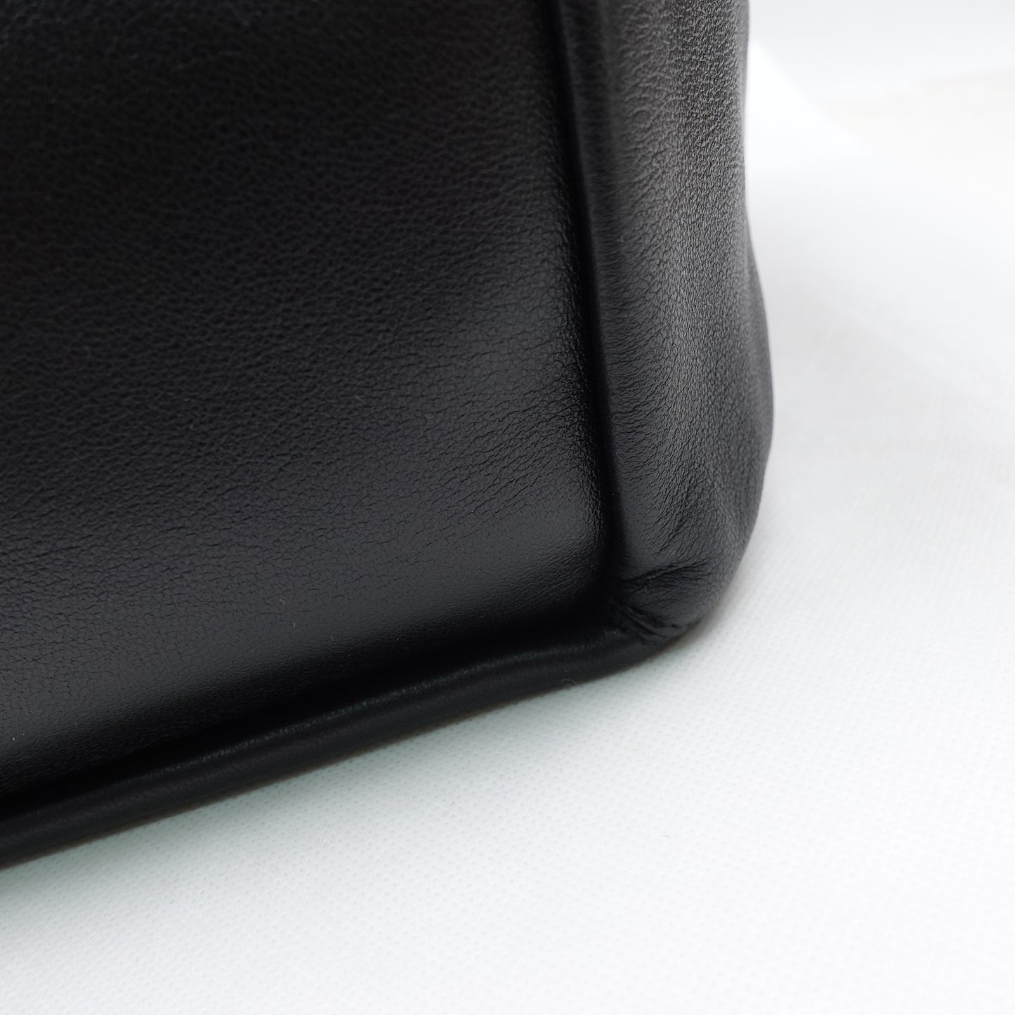 Loewe Squeeze Medium Black Lambskin Tote Bag