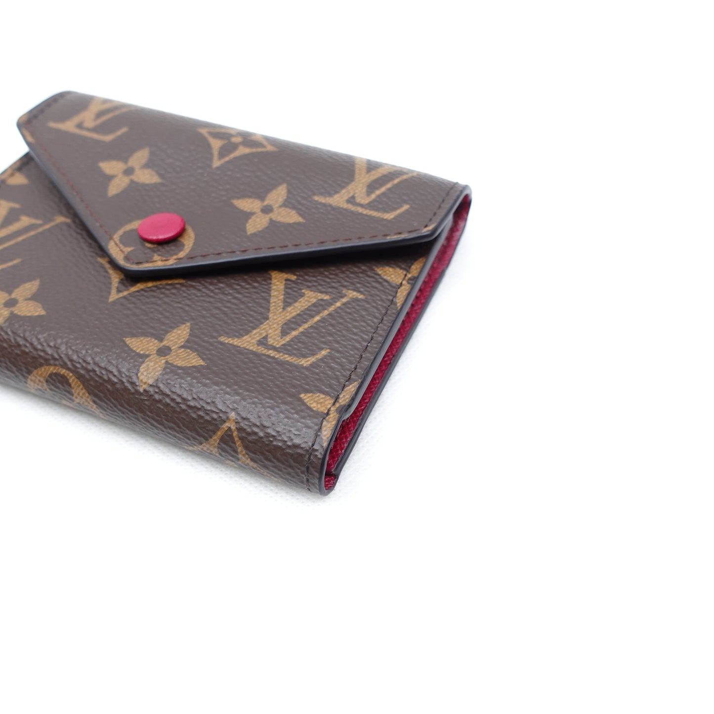 Pre-owned Louis Vuitton Victorine Monogram Coated Canvas Wallet