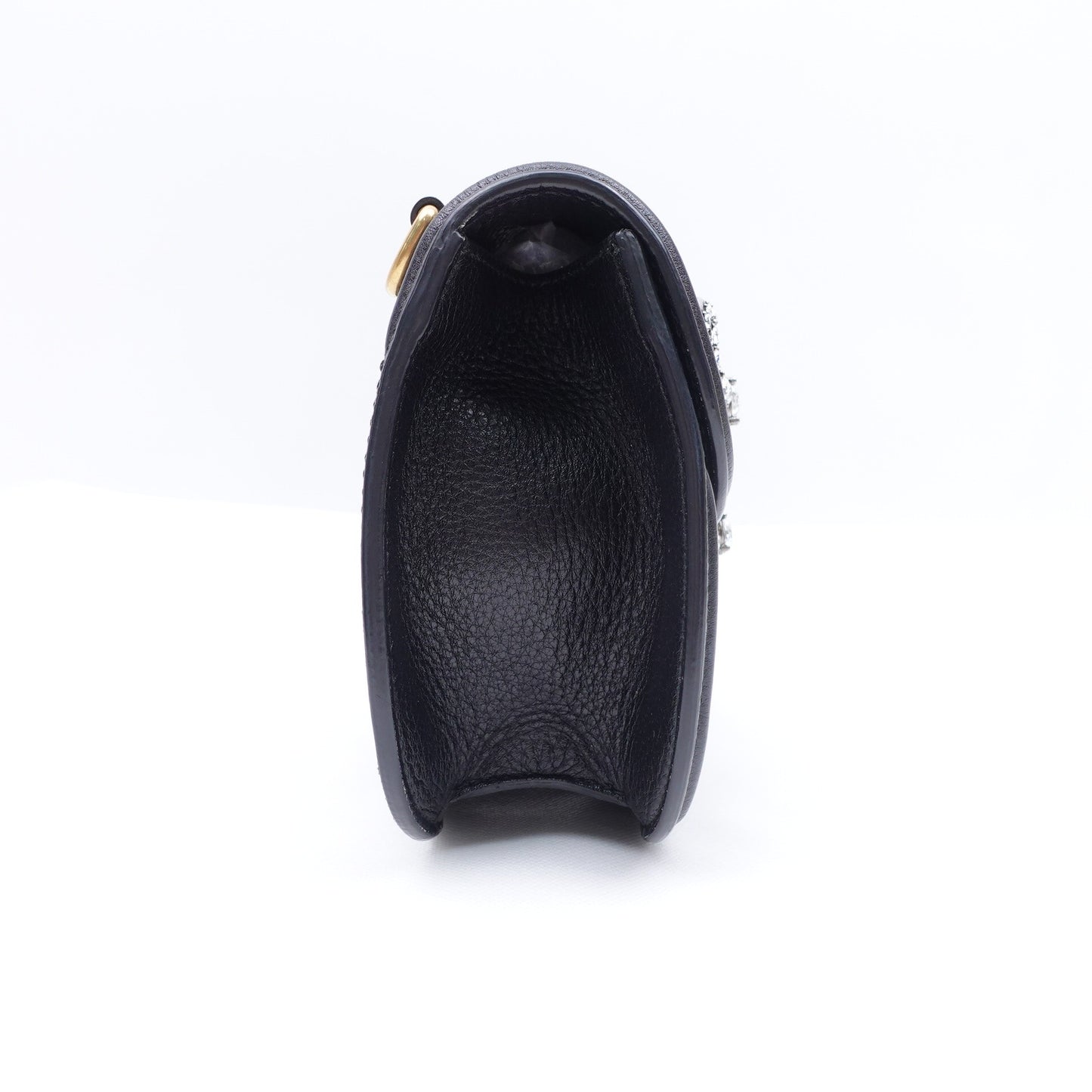 Pre-owned Gucci Totem Black Calfskin Shoulder Bag