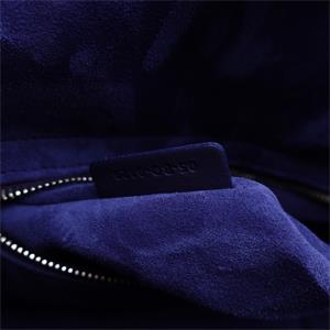 Pre-owned Dior Lady Blue Calfskin Shoulder Bag