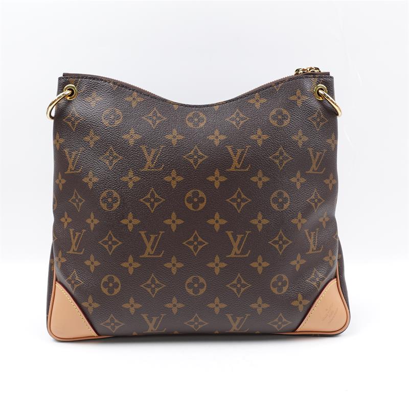 Pre-Owned Louis Vuitton Odeon Mm Monogram Canvas Satchel