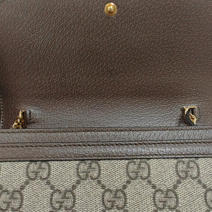 Pre-owned Gucci Blondie GG Coated Canvas Shoulder Bag
