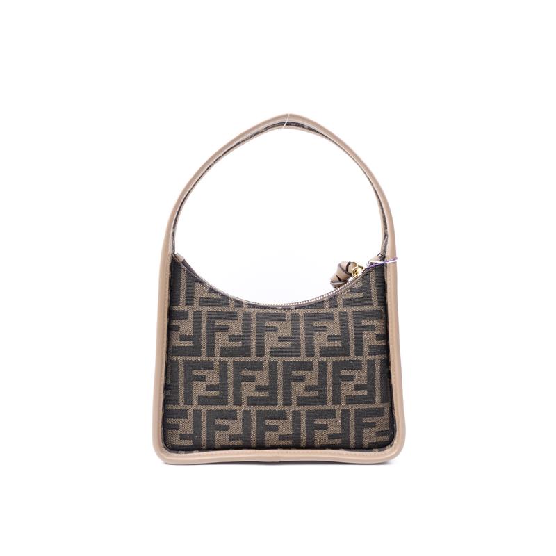 Pre-owned Fendi Canvas Handle Bag