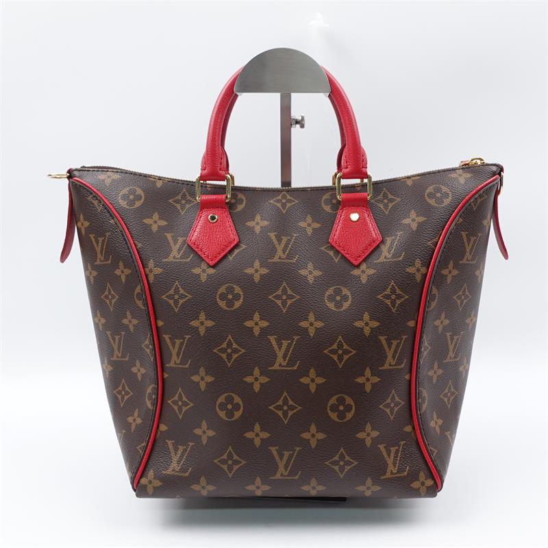 Pre-owned Louis Vuitton Tournelle  PM Monogram Coated Canvas Satchel