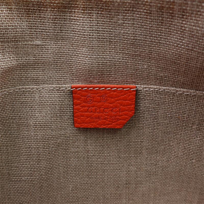 [Deal] Pre-owned Gucci Orange Calfskin Clutch