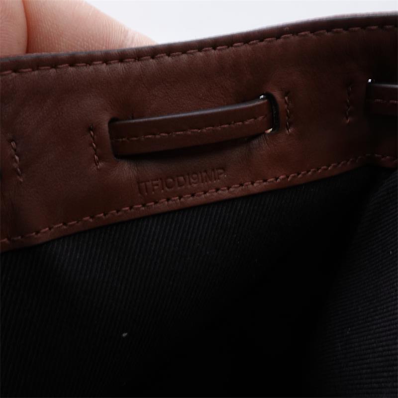 Pre-Owned Burberry Brown Coated Canvas Backpack