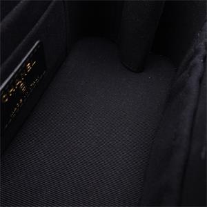 Pre-owned CHANEL Calfskin Shoulder Bags 23S Black Shoulder Bag