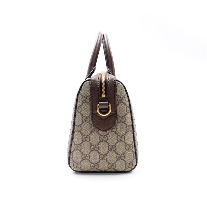 Pre-owned Gucci Ophidia Coated Canvas Shoulder Bag