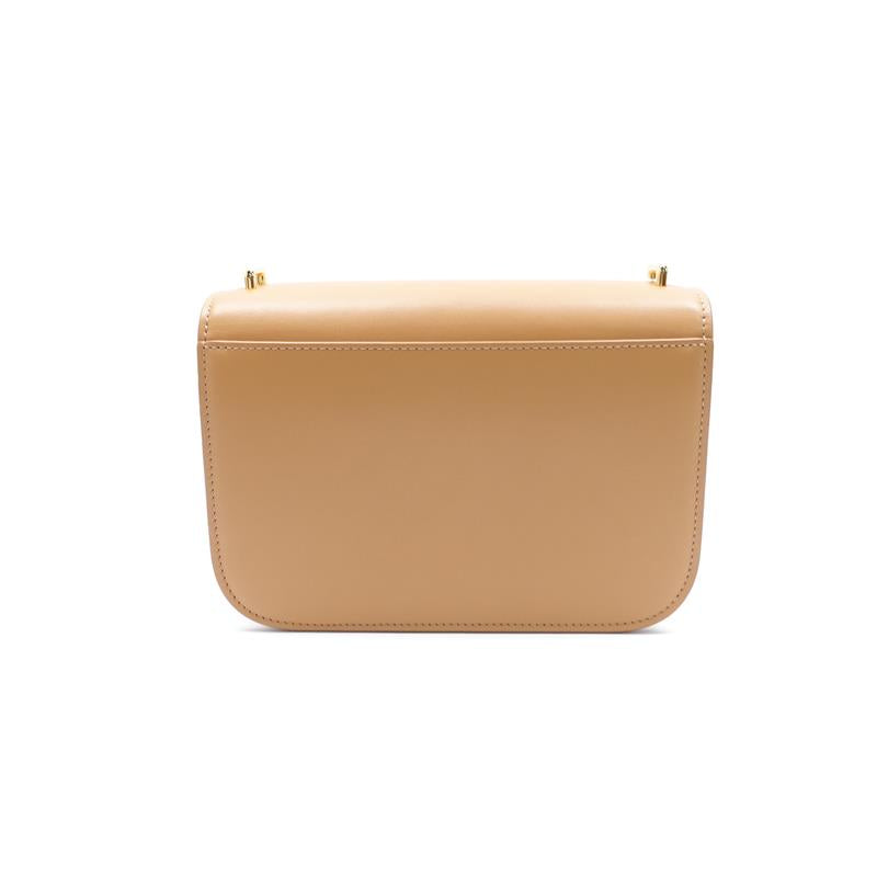 Loewe Goya Khaki Calfskin Shoulder Bag
