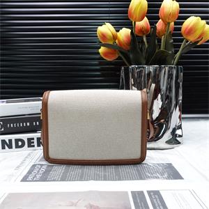 Pre-owned Yves Saint Laurent Solferino Creamy White Canvas Shoulder Bag