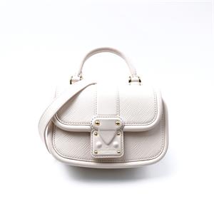 Pre-Owned Louis Vuitton EPI Beige Calfskin Shoulder Bag
