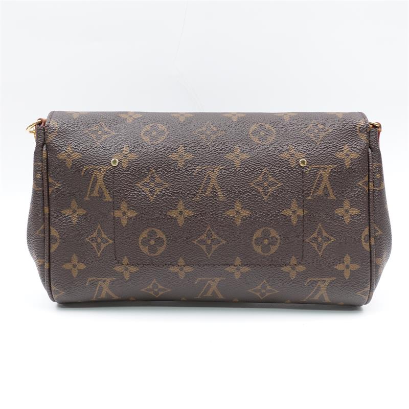 Pre-owned Louis Vuitton Favorite MM Monogram Coated Canvas Shoulder Bag