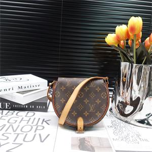 Pre-owned Louis Vuitton Monogram Tambourin PM Coated Canvas Shoulder Bag