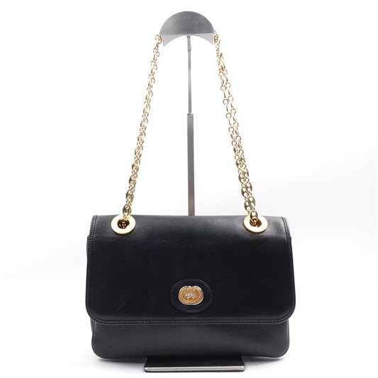 Pre-owned GUCCI Black Calfskin Shoulder Bag