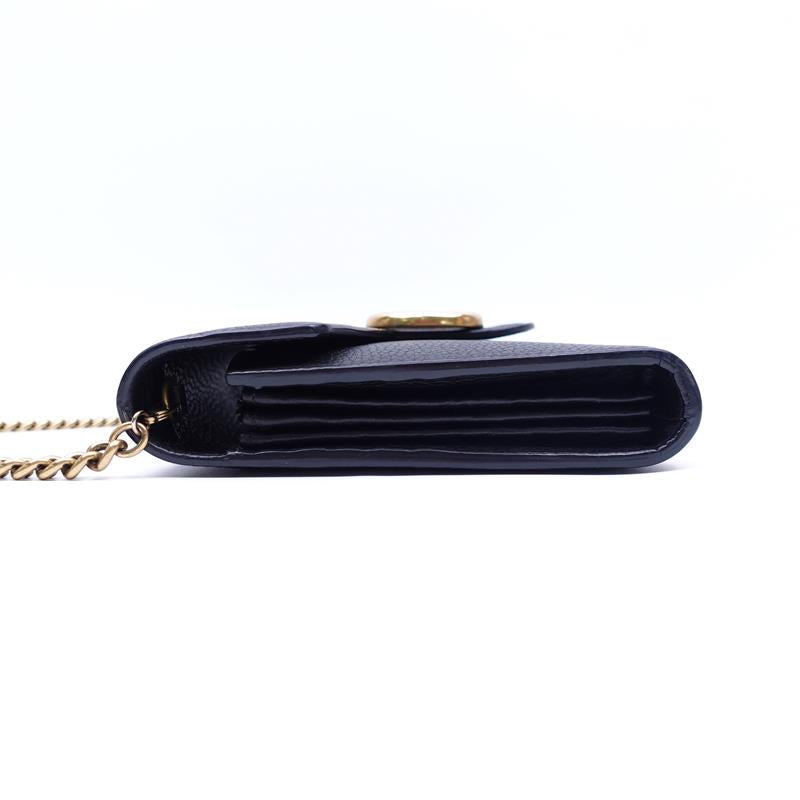 [Deal] Pre-owned Gucci WOC Black Calfskin Crossbody Bag