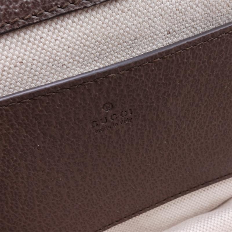 [DEAL] Pre-owned Ophidia Brown Coated Canvas Shoulder Bag