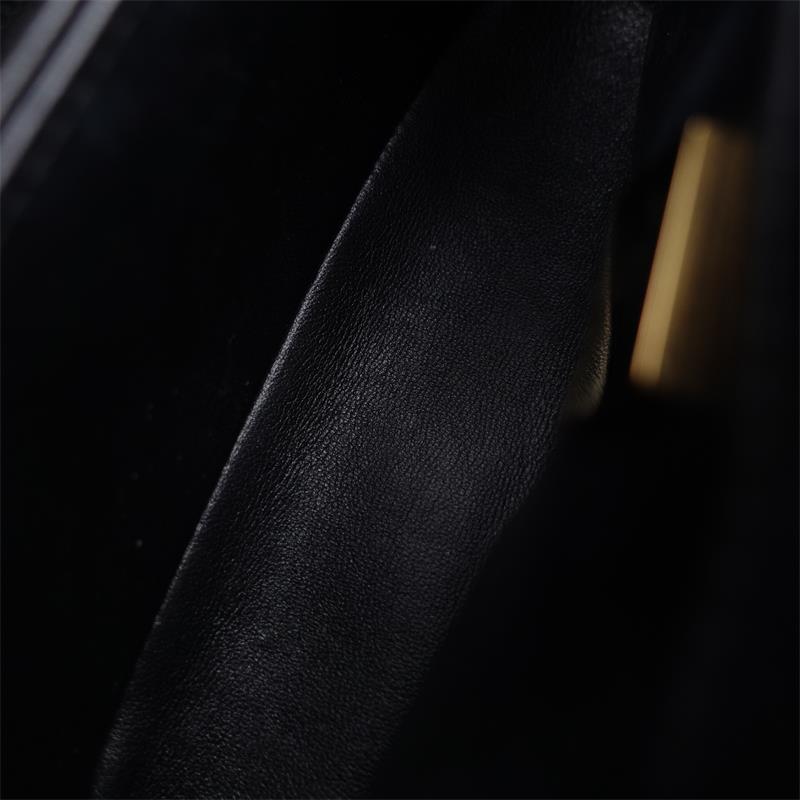 Pre-owned Chanel Coco Handle Black Calfskin Shoulder Bag