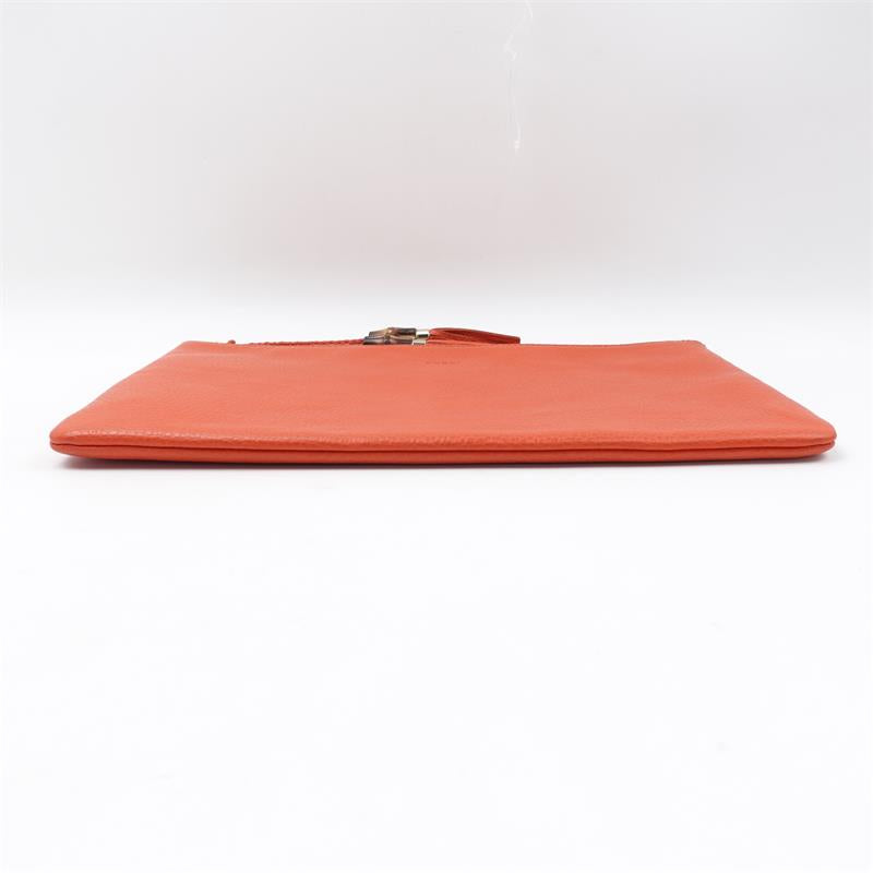 [Deal] Pre-owned Gucci Orange Calfskin Clutch