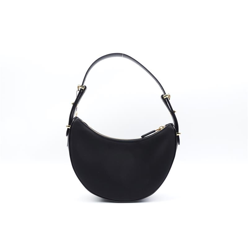 Pre-owned Prada Arque Black Calfskin Sholulder Bag