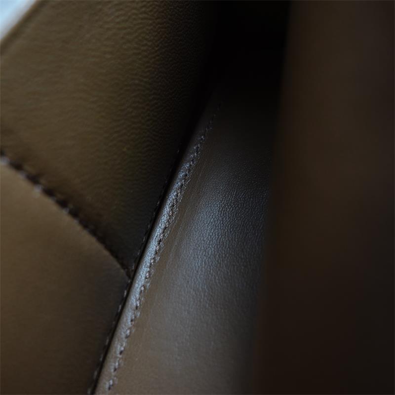 Pre-owned Balenciaga Hourglass Brown Coated Canvas Shoulder Bag