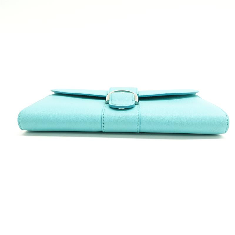 Pre-owned Delvaux Meant Green Calfskin Shoulder Bag