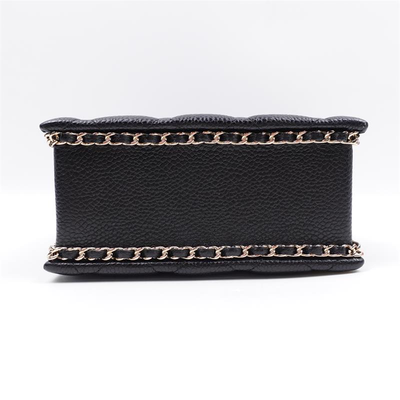 Pre-owned Chanel Black Caviar Shoulder Bag