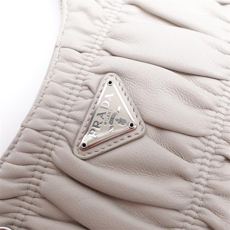 Pre-owned Prada Re-edition Grey Calfskin Shoulder Bag
