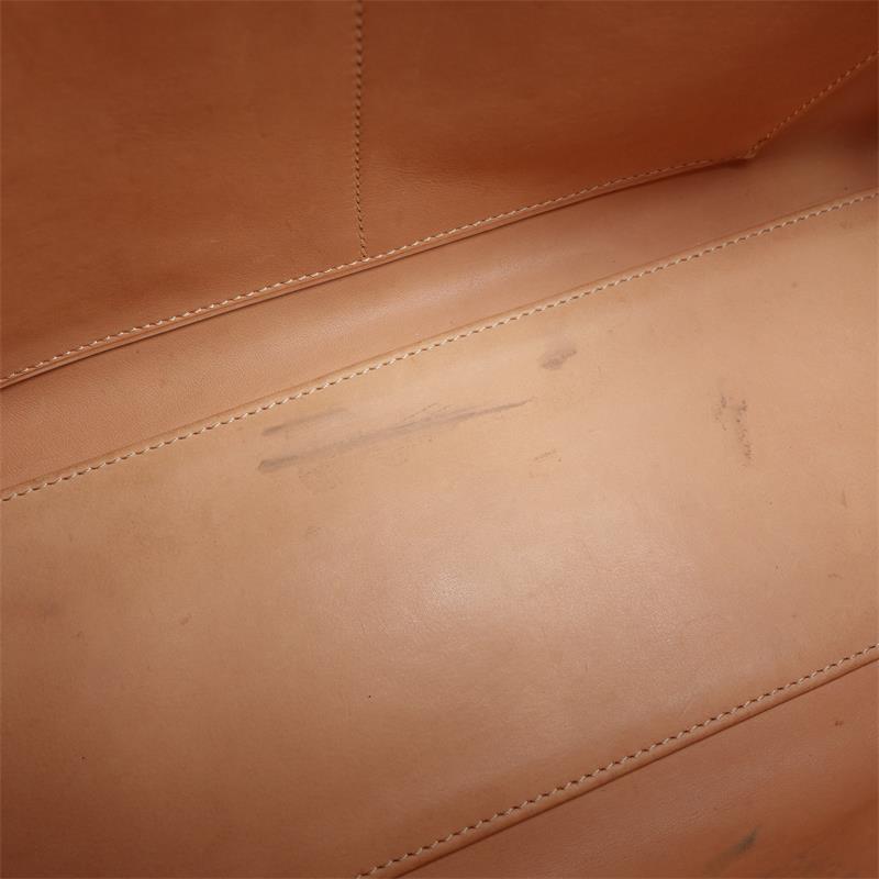 Pre-owned Moynat Blue Calfskin Shoulder Bag