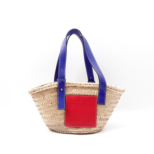 Pre-owned Loewe Straw Bucket Bag