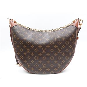 Pre-owned Louis Vuitton Loop Hobo GM Monogram Coated Canvas Shoulder Bag